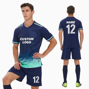 Camiseta de Fútbol Personalizada Barata Unisex, Uniforme de Fútbol de Nueva Temporada, Transpirable, Cuello en V, Manga Corta, Secado Rápido, Ligera, Anti-UV - Product Image 3