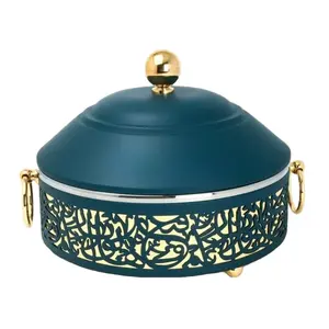 Arapça Metal Hotpot gıda sunucu Pot en iyi Premium kalite el yapımı paslanmaz çelik güveç masa gıda hizmet kullanımı için