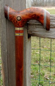 ไม้เท้าไม้ปรับได้พร้อมนอตหลายอันไม้เท้าแข็งแรงสำหรับผู้สูงอายุตามมาตรฐานสากล - Product Image 4