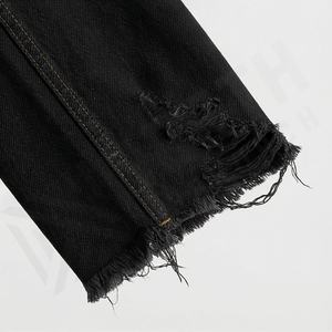 Wholesale Women <b>Denim</b> Stretchy Jean Pants Skinny Stock Apparel Washed Down Loose Baggy <b>Trousers</b> 2026 High Quality Stylish Wear - Product Image 6