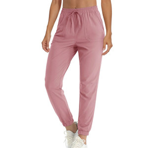 Pantalons pour femmes Prix bas Pantalon de rue Nouveau Dernier Vente en gros Décontracté Coupe ample Mi-élastique Respirant - Product Image 4
