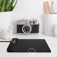 Tablette graphique Star G430S, format compact 4 x 3 pouces, 5080 LPI, sensibilité à la pression 8192, 266 RPS, faible consommation d'énergie, multi-OS