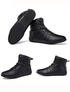 Fashionable Stylish Lightweight High Quality genuine leather Customized <b>Wrestling</b> Direct From Factory Product Boxing <b>Shoes</b> - Product Image 3