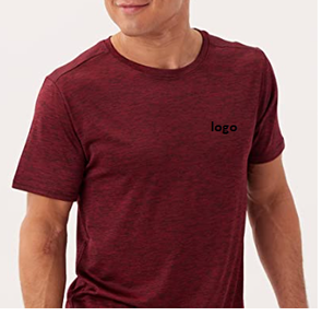 Camiseta de rendimiento atlético para hombre, prenda de vestir, de secado y absorción de humedad, 90% poliéster, 10% licra, importada, con cierre - Product Image 5