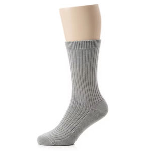 Calcetines de punto de longitud media, absorbentes del sudor, para invierno, material de mezcla de algodón suave, diseño cálido y grueso, para uso diario en clima frío, calcetines térmicos. - Product Image 4