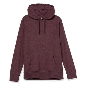 Pull à capuche en jersey léger pour hommes d'excellente qualité Sweatshirts vierges unis personnalisés Col à capuche en gros - Product Image 1