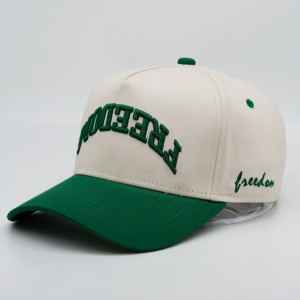 Gorra de Béisbol de Dos Tonos con Logotipo Bordado en 3D en la Parte Delantera, Multicolor, para Venta al por Mayor, Viajes, Actividades al Aire Libre, ODM, Marca de Gorras Injae Vina Vietnam - Product Image 1