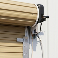 Moteur d'ouverture de porte de garage à enroulement moderne avec télécommande 24V DC 1 CV Garantie 5 ans Matériau ABS