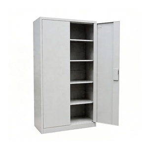 Armoire de rangement en acier et métal de style moderne <span class=keywords><strong>pour</strong></span> la maison, le bureau, le <span class=keywords><strong>studio</strong></span>, le gymnase, l'entrepôt, <span class=keywords><strong>pour</strong></span> le stockage de documents et de livres - Product Image 1