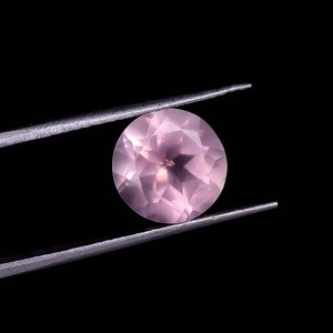 Piedras Sueltas de Cuarzo Rosa Natural de Alta Demanda, Corte Brillante Facetado de 5mm, Juego de Colores Vibrante, Pulido, para Joyería DIY, en Oferta - Product Image 1