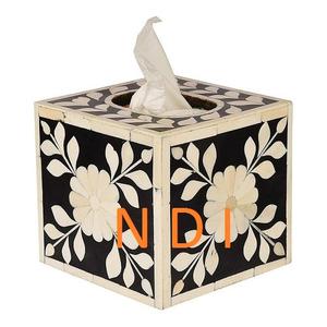 กล่องใส่กระดาษเช็ดปากทรงสี่เหลี่ยมตกแต่งด้วยมุก สำหรับใช้ภายในและภายนอกอาคาร ในราคาถูกที่สุด - Product Image 1