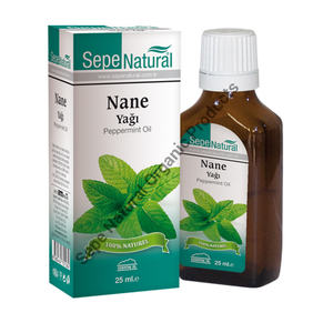 ขวดแก้วสีอำพันสกัดเย็นน้ำมันเปปเปอร์มินท์จากพืชธรรมชาติจาก0.25L 100% - Product Image 1