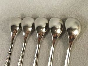 Design gravé Ustensiles de cuisine Couverts Maison Hôtels Couverts De Table Dessert Ware Y Compris Cuillère De Mariage De l'Inde - Product Image 5