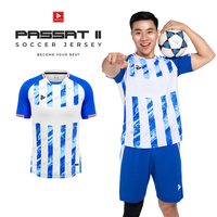 Survêtements de football unisexes pour adultes Just Play II de haute qualité, manches courtes, design de maillot de luxe, étiquettes personnalisées, 100% polyester