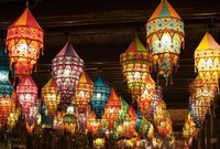 Lentera Kain Warna-warni Terlaris untuk Acara Jalanan dan Dekorasi Pesta