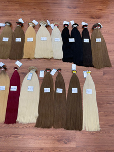 Vente en gros d'extensions de cheveux à pointe plate en kératine extensions de cheveux humains à pointe plate vague de vapeur extension de pointe plate - Product Image 6