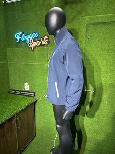 Chaquetas Softshell personalizadas para hombre doble capa Microstretch 100% poliéster impermeable bordado Logo chaquetas impermeables a prueba de viento - Product Image 3