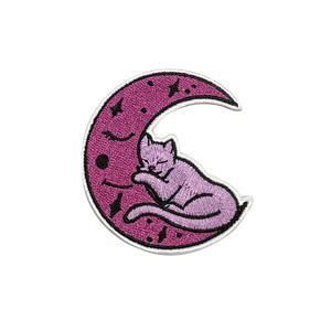 Parches bordados ecológicos personalizados a granel al por mayor para planchar prendas - Product Image 5