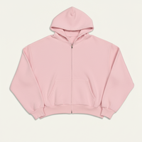 Özel Tasarım Kışlık Büyük Beden Fermuarlı Kapüşonlu Sweatshirt %100 Pamuk Ağır Kumaş 450gsm Polar Asit Yıkama Cepli Düz Renk Vintage Y2K Sokak Modası