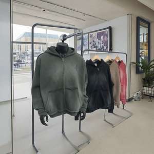 Sudadera con Capucha de Moda para Hombre, Estilo Vintage, Informal, Desgastada, con Estampado Tie-Dye, 100% Algodón, 220 g/m², Transpirable, para Invierno, Venta al Por Mayor OEM - Product Image 1