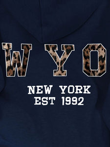 Pull à capuche imprimé 100% coton pour hommes Sweat-shirt en polaire confortable avec logo personnalisé Saison d'hiver Col à capuche - Product Image 4