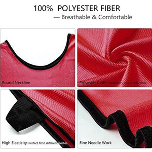 Liso teñido hecho en el mejor material Chaleco de entrenamiento Ropa de entrenamiento Chaleco de entrenamiento de alta calidad - Product Image 4