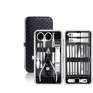 Nuevo profesional 15PCs Nail Clipper Kit Manicura Pedicura Set con herramientas de cuidado de uñas de acero inoxidable CE ISO Apperoved - Product Image 1