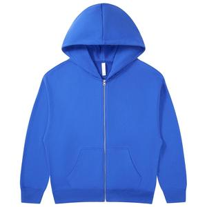 Hoodie Custom Contract Stitch Blank <b>Zip</b> <b>up</b> <b>Hoodies</b> Jacket Knitted Breathable Men's Hooded Sweatshirt Suit - Product Image 4