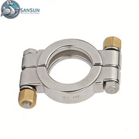 Collier de serrage haute pression 13MHP, collier de serrage en acier inoxydable SS304 pour système de refroidissement liquide de centre de données, connexion anti-fuite