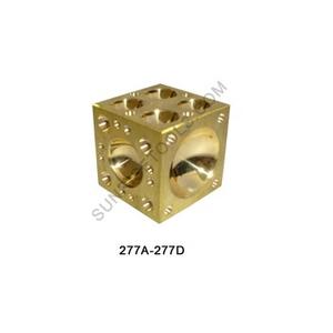 Bloque de doming de latón de 2 pulgadas, herramientas de joyería - Product Image 1