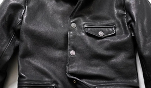 100% cuir de vachette véritable personnalisé simple boutonnage coupe ajustée veste de moto pour hommes haut de gamme Style Vintage bouton printemps - Product Image 5