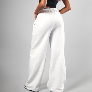 Pantalones Deportivos de Invierno Personalizados para Mujer, Pantalones Deportivos de Lona Regular con Frente Plano, Servicio OEM - Product Image 4