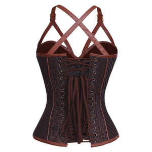 Corsets en cuir véritable pour femmes, sexy, gainants, modernes, pour grandes tailles, respirants, de qualité supérieure et à prix abordable. - Product Image 5