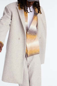 Abrigos de Gabardina Hechos a Medida de Lana 100% de Alta Calidad al por Mayor con Logotipo Personalizado - Product Image 2