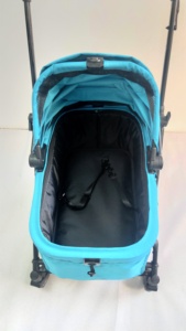 Trọng lượng nhẹ có thể gập lại 4-bánh xe vật nuôi xe đẩy mèo tàu sân bay cho chó nhỏ giảm xóc 20kg công suất tương thích Xe Đạp Du Lịch - Product Image 5