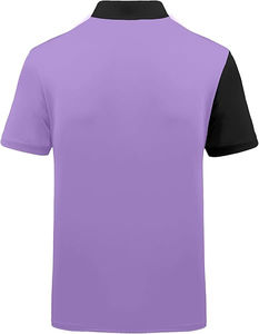 Camiseta Polo de Tenis para Hombre, Ropa de Golf Transpirable con Cuello en V, 100% Poliéster, Personalizable con Impresión por Transferencia de Calor, Camisetas Polo de Alto Rendimiento - Product Image 6