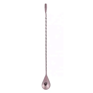Cuillère à Cocktail de qualité supérieure, accessoires de Bar en acier inoxydable, vente en gros, prix bon marché, quantité en vrac, fabricant - Product Image 4