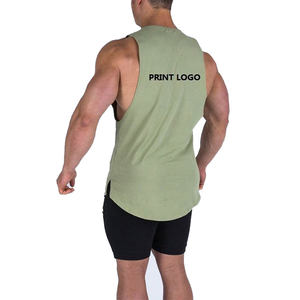 Bas quantité minimale de commande respirant nouveau Design hommes débardeur à vendre en ligne dernière arrivée vêtements de Fitness haute qualité hommes débardeur - Product Image 6