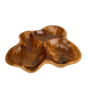Best Selling Shape Server Ware Platter Decorative Wooden Serving Platter for Home Kitchen Restaurant Hotel Made in India - Product Image 2