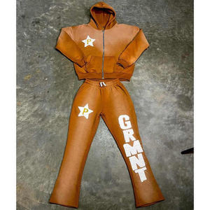 Chándal de Entrenamiento de Baile y Animación para Hombre, Grueso, Sólido, Lavado al Ácido, Impresión Personalizada, 100% Algodón, Sublimación - Product Image 4