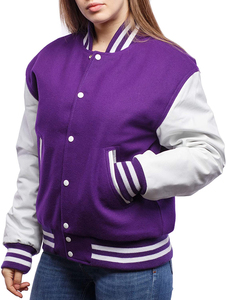 Chaqueta Universitaria de Hombre Personalizada OEM de Alta Calidad con Bordado, Chaqueta Bomber, Chaqueta Varsity para Hombre - Product Image 6