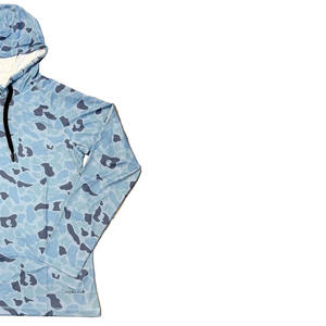 Sudadera con Capucha de Manga Larga para Hombre, Camuflaje Azul Claro, UPF 50, Secado Rápido, para Pesca - Product Image 3