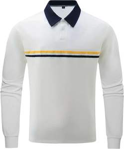 Latest Fashion Custom Men's for Polo <b>Shirts</b> New Color Block <b>Short</b> <b>Sleeves</b> <b>Button</b>-<b>up</b> Classic Knitted T-<b>Shirt</b> Wholesale - Product Image 1
