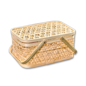 Los mejores productos de exportación desde Vietnam, elegantes y sostenibles: cestas de bambú para cada idea de regalo - Product Image 1