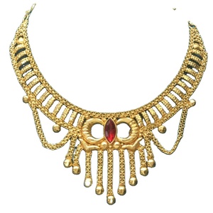 Comoras Mayotte Hot Fast Selling Earings Charms 18K Gold Platted Necklace Sets para mujeres Boda y regalo Joyería - Product Image 1