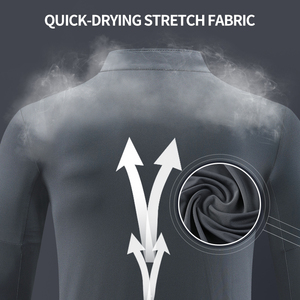 เสื้อออกกำลังกายแบบบีบอัดได้แขนยาวของผู้หญิงเสื้อใส่ได้ทั้งชายและหญิงเสื้อใส่ได้ทั้งชายและหญิงโลโก้ออกแบบได้ตามต้องการ - Product Image 4