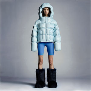 Chaqueta de Invierno Personalizada para Montar a Caballo, Sudadera con Capucha de Burbuja con Logotipo Frontal, Protección contra el Frío para la Temporada - Product Image 3