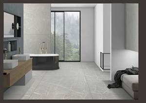 เครื่องเคลือบดินเผาแกะสลัก1200x1200หรูหรา | กระเบื้องเซรามิกเคลือบเงาขัดเงา | คอลเลกชันพื้นผนังรูปแบบขนาดใหญ่ระดับพรีเมี่ยม - Product Image 3