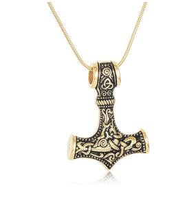 Urna nórdica vikinga Thor Hammer para cenizas, joyería de urna para cenizas humanas para mujeres, collar de cremación de corazón para cenizas, tamaño personalizado - Product Image 1