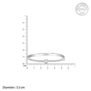 Bracelet jonc fin en argent Aww so Cute Collection GIVA - Product Image 5